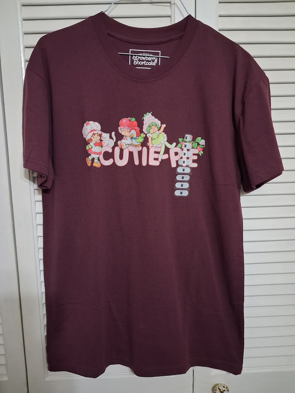Strawberry Shortcake Tee - Maroon